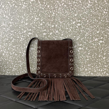 Alma Studded Leather Shoulder Bag