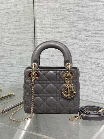 Classic Leather Top Handle Bag
