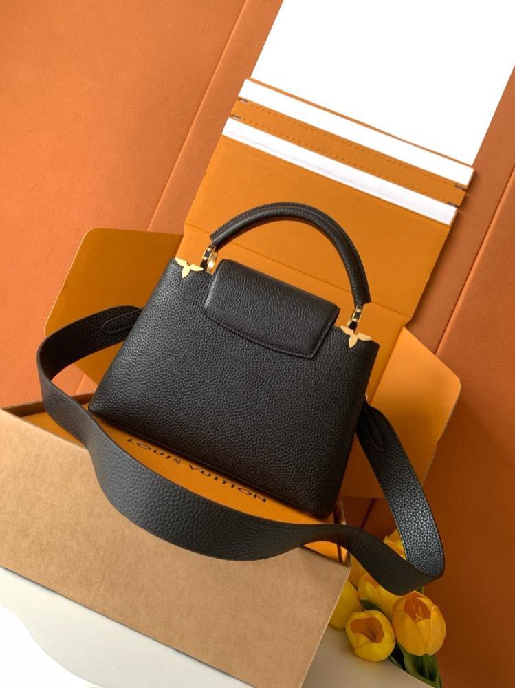 Leather Top Handle Bag