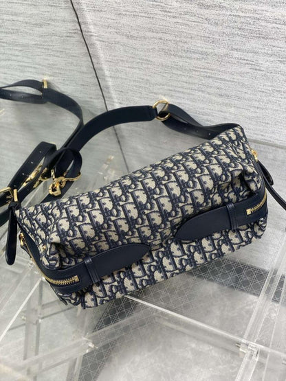 Gold Leather Hobo Bag