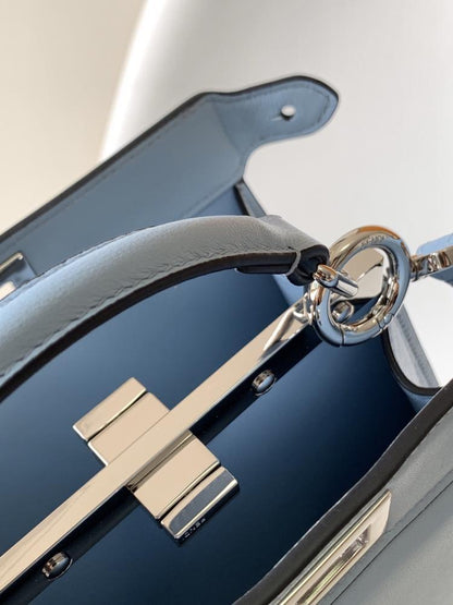 Leather Top Handle Bag