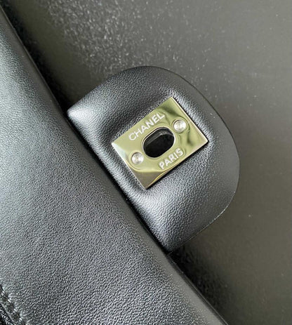 Lambskin Top Handle Bag