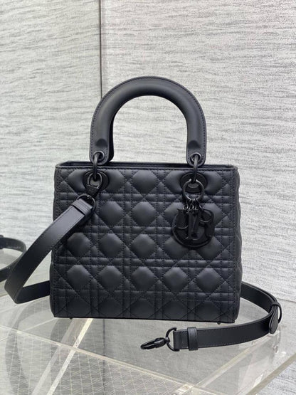 Lambskin Top Handle Bag