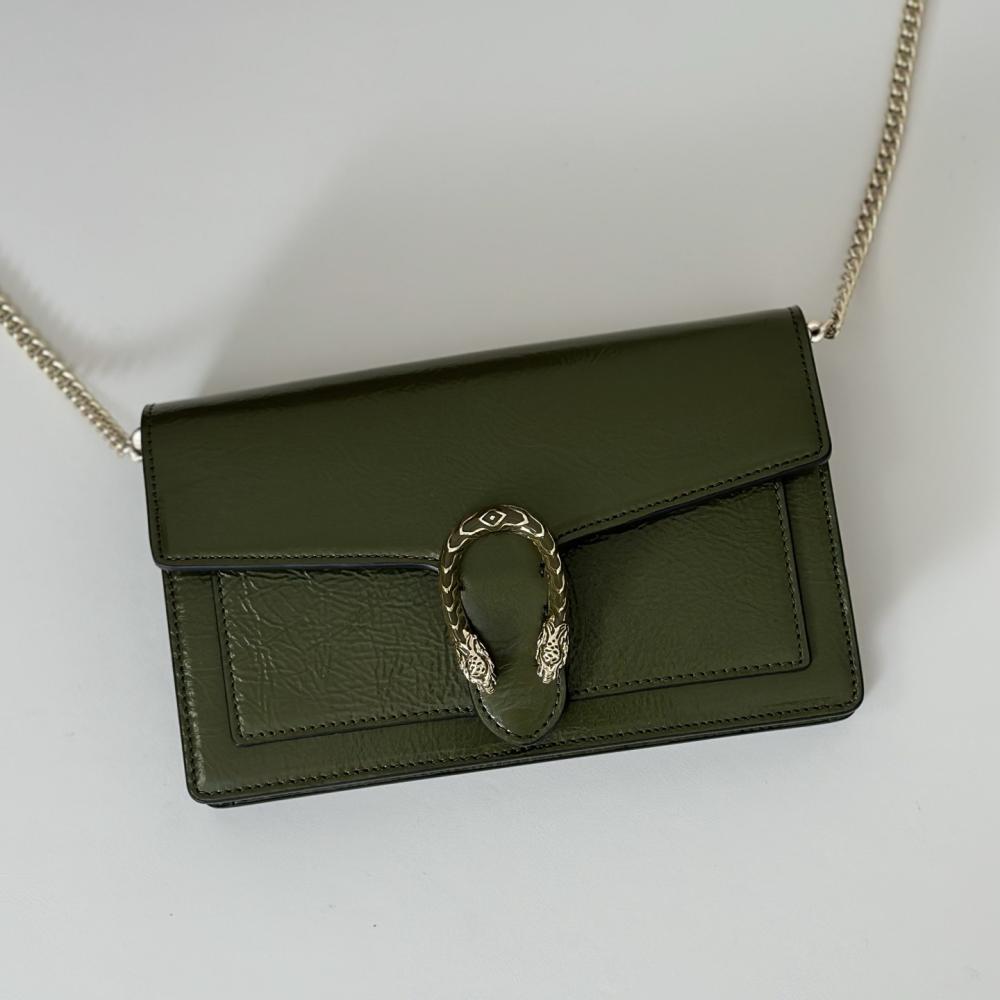 Leather Top Handle Bag