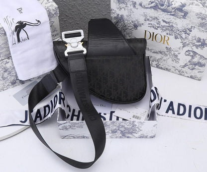 Modern Premium Black Printed Leather Shoulder Bag