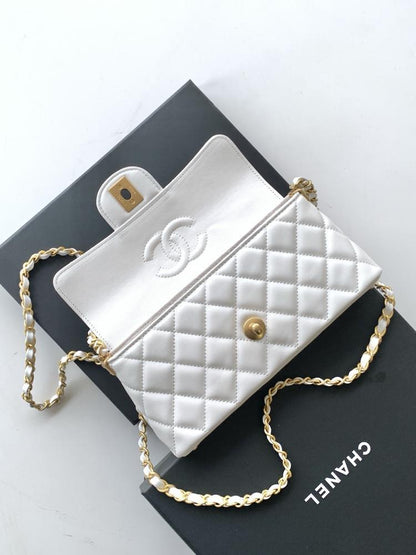 Classic Leather Crossbody Bag