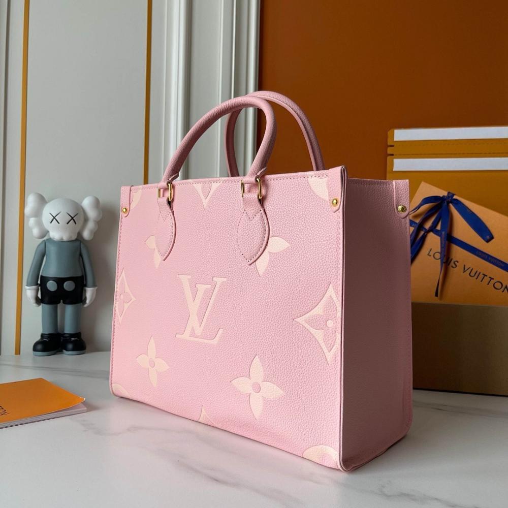 Luxury Elegant Monogram Leather Shoulder Bag