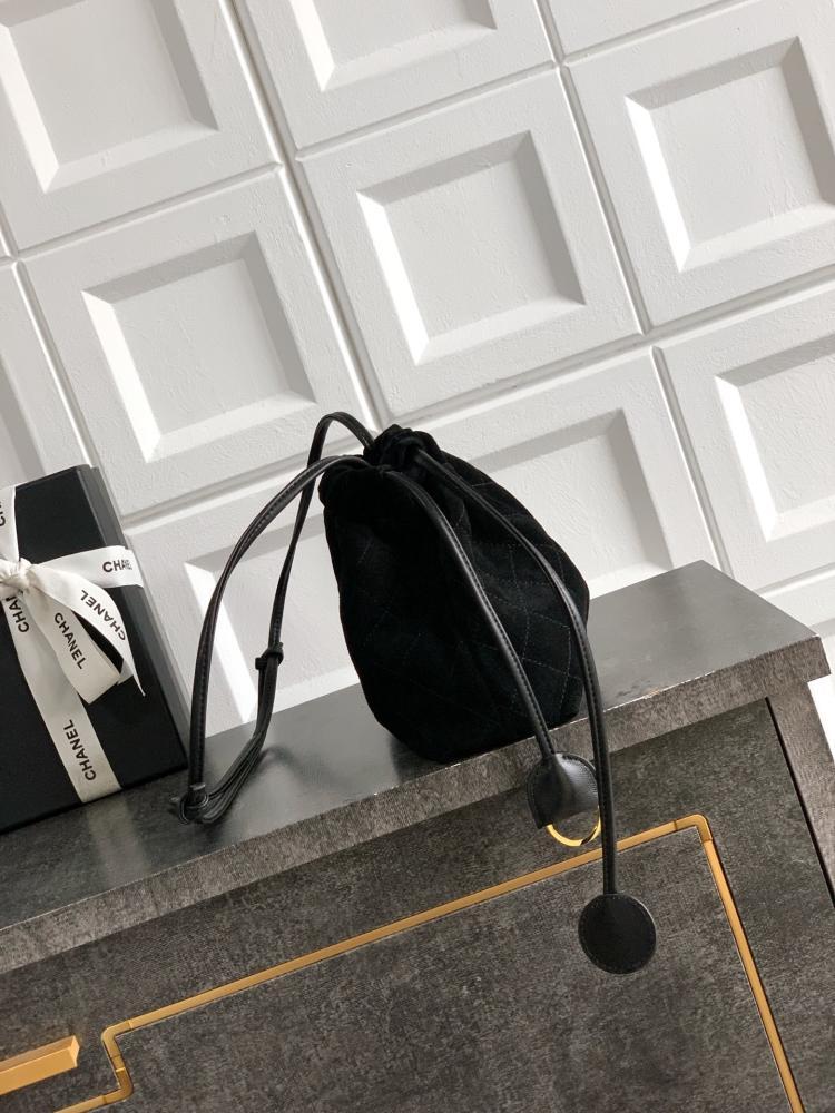 Classic Suede Top Handle Bag