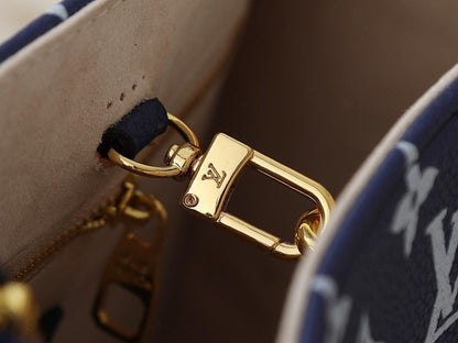 OnTheGo Monogram Leather Tote Bag