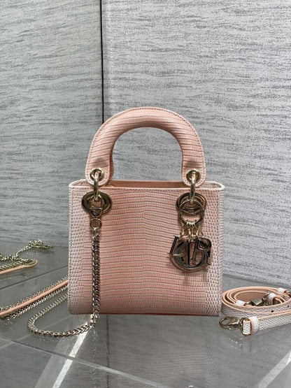 Classic Luxury Leather Top Handle Bag