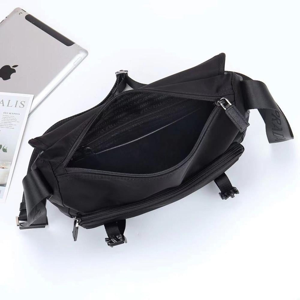 Stylish Refined Leather Crossbody Bag