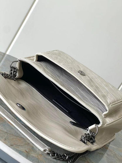 Leather Top Handle Bag