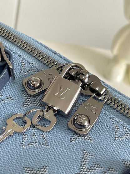 Keepall Monogram Leather Travel Bag