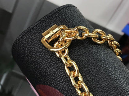 Leather Top Handle Bag