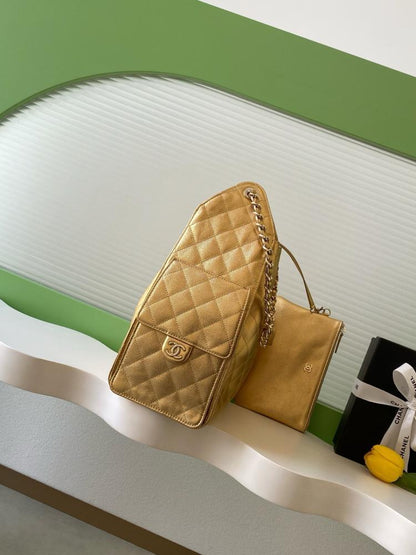Leather Top Handle Bag