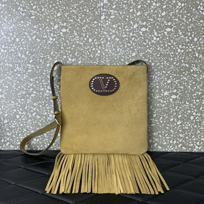 Leather Top Handle Bag