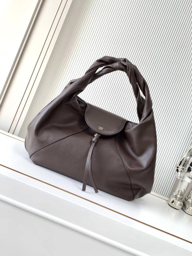 Leather Top Handle Bag