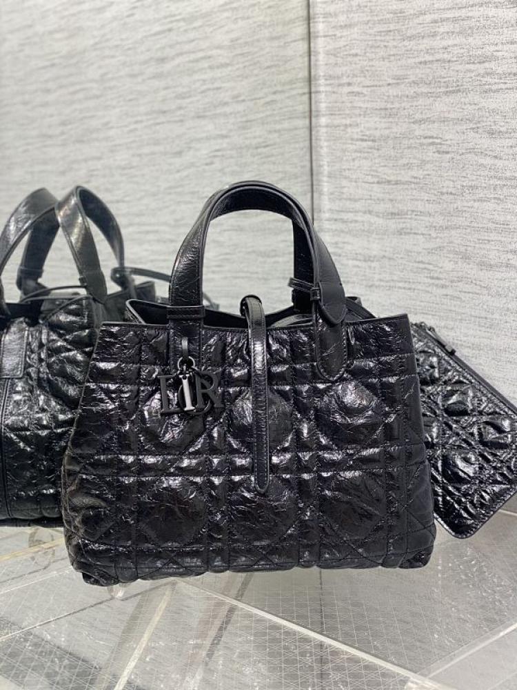 Calfskin Top Handle Bag