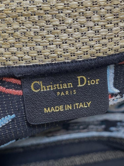 Embroidered Top Handle Bag
