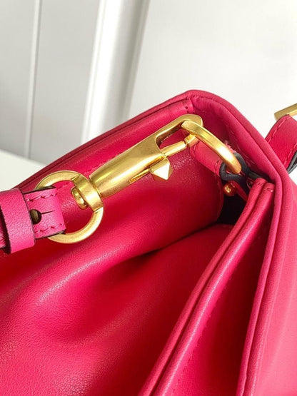 Luxury Refined Leather Shoulder Bag