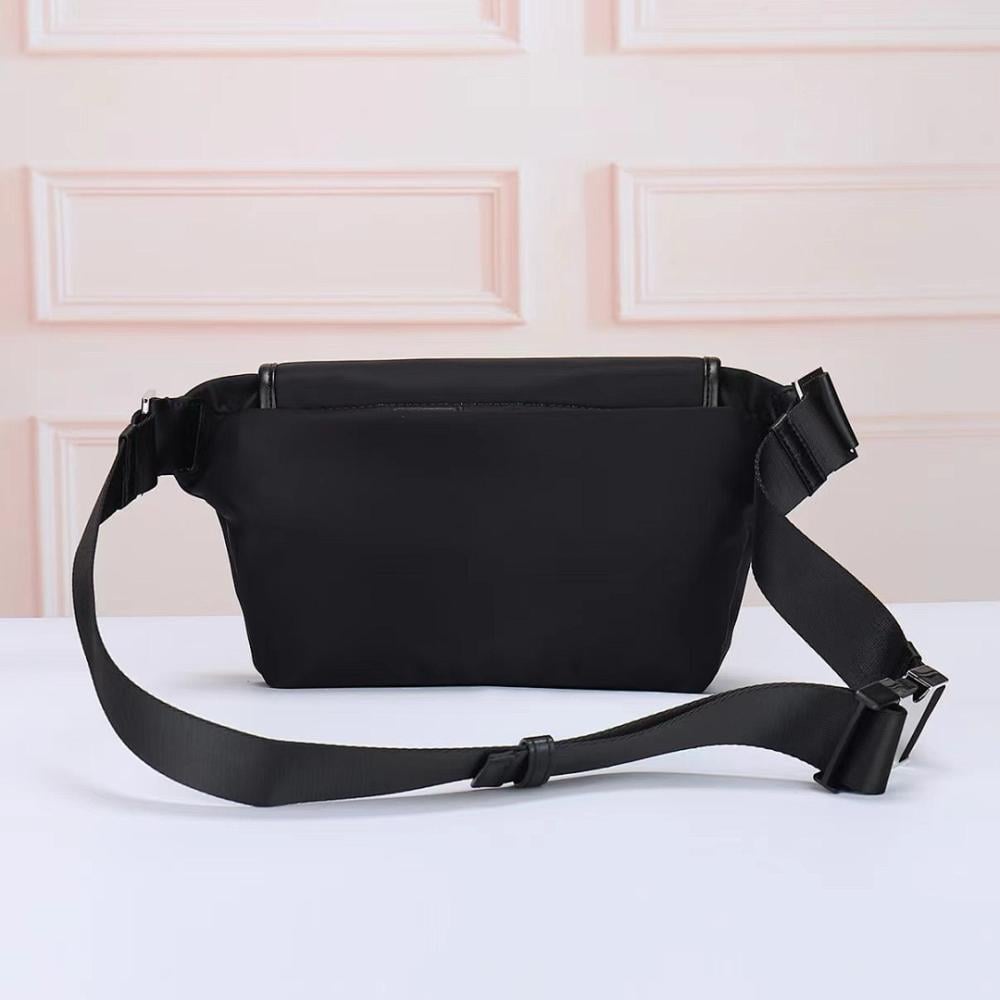 Classic Premium Woven Nylon Shoulder Bag