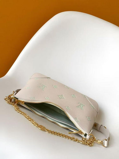 Leather Top Handle Bag