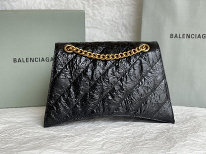 Classic Leather Top Handle Bag