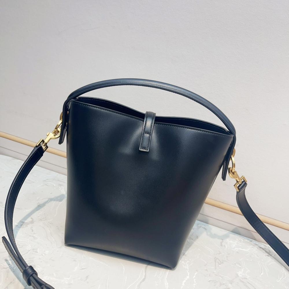Leather Bucket Bag