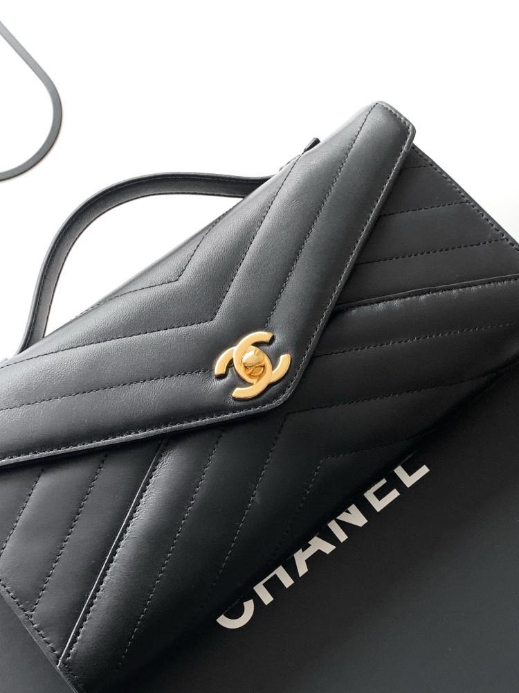 Classic Calfskin Top Handle Bag