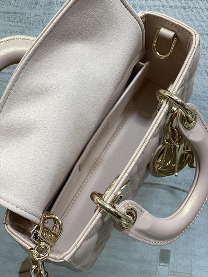 Leather Top Handle Bag