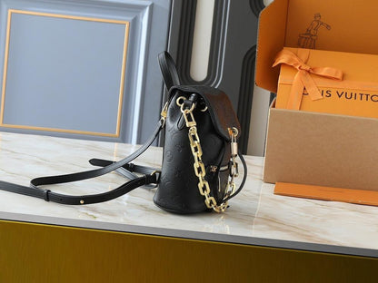 Luxury Premium Monogram Leather Shoulder Bag