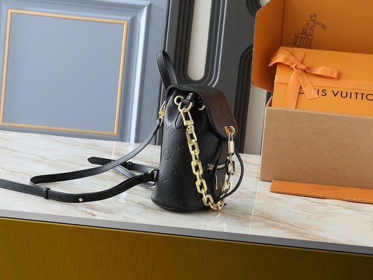 Luxury Premium Monogram Leather Shoulder Bag