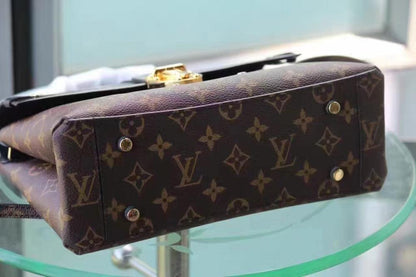 Leather Top Handle Bag