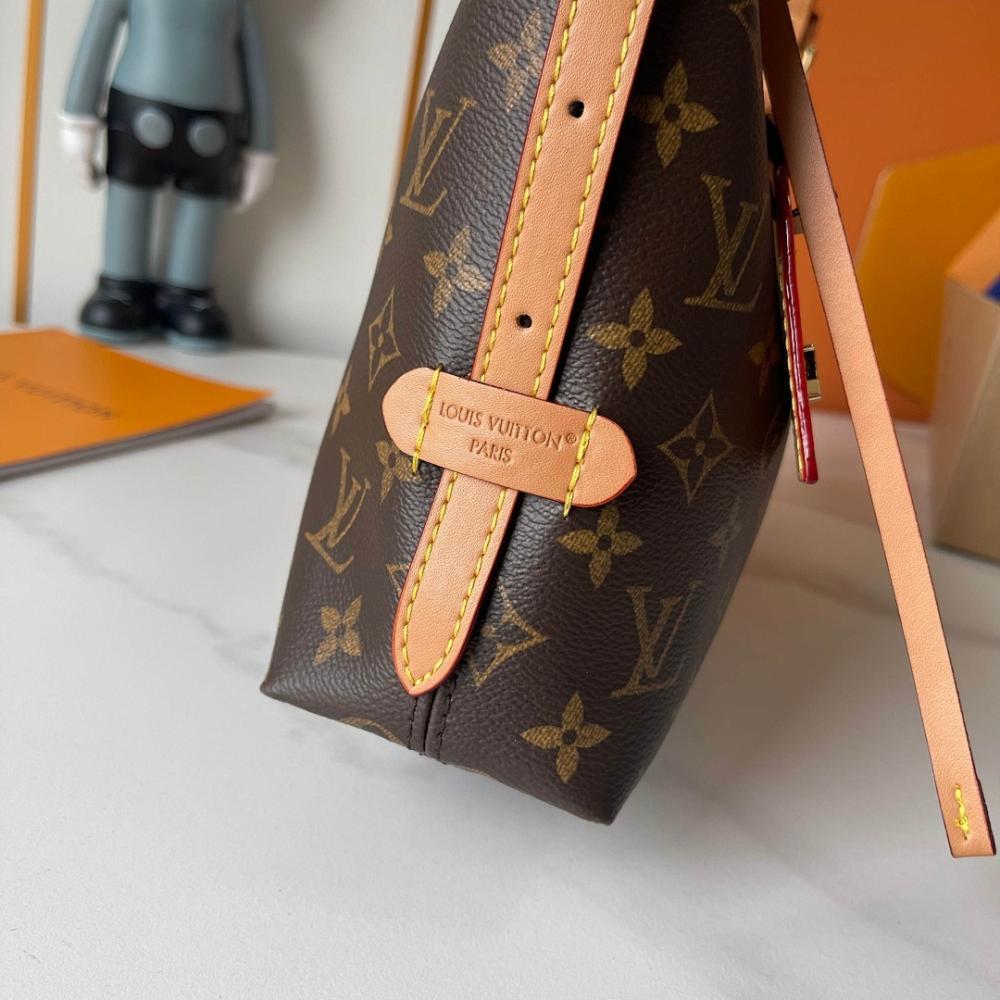 Stylish Refined Monogram Calfskin Crossbody Bag