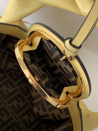 Leather Top Handle Bag