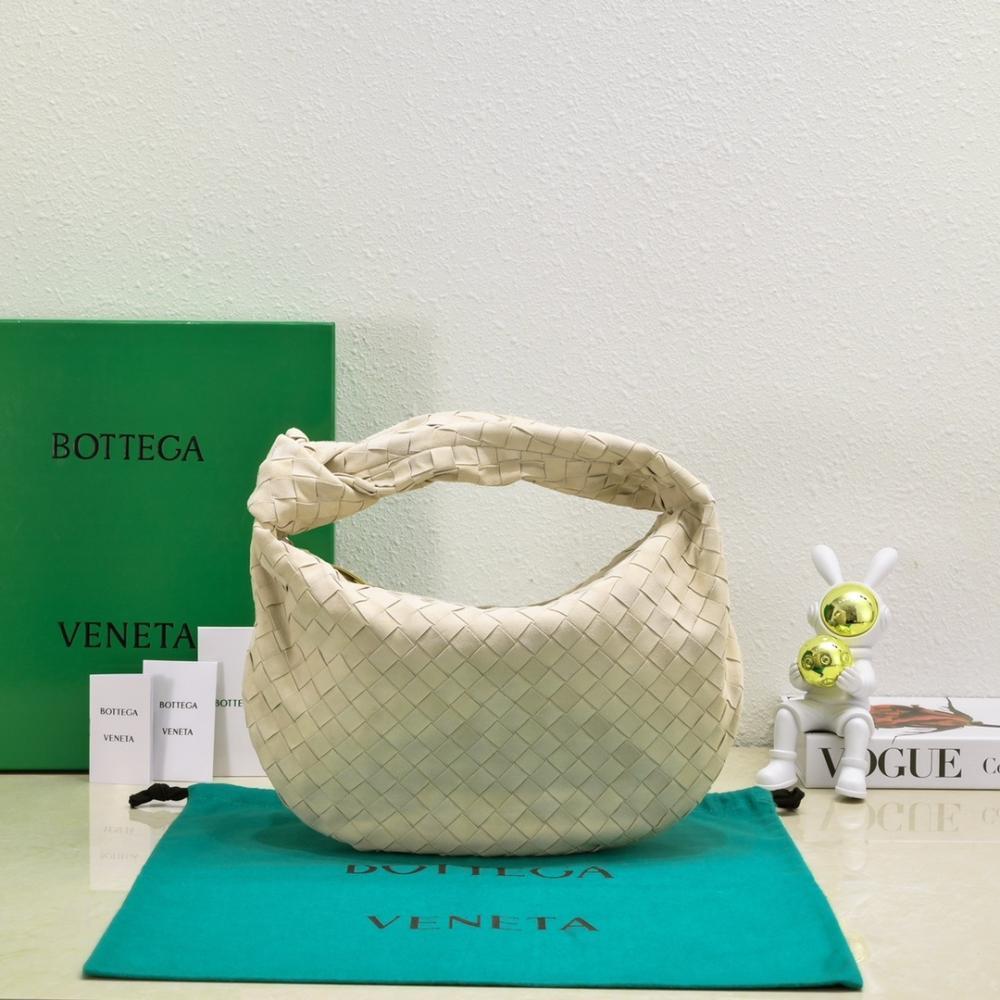 Woven Lambskin Top Handle Bag