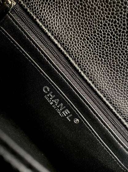Classic Calfskin Top Handle Bag