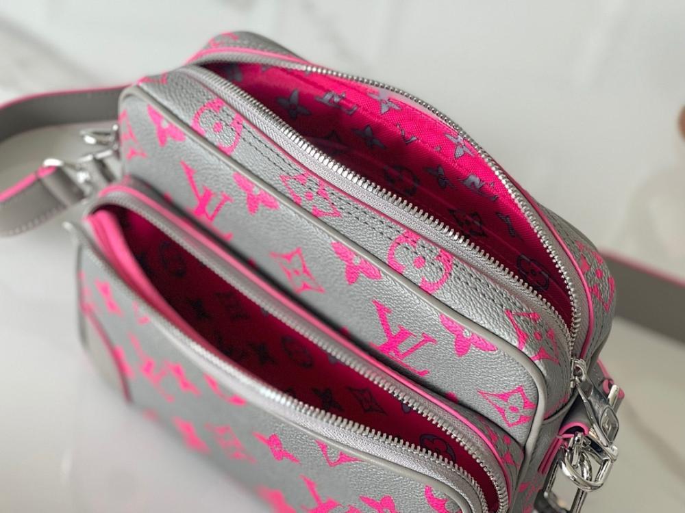 Modern Monogram Leather Crossbody Bag