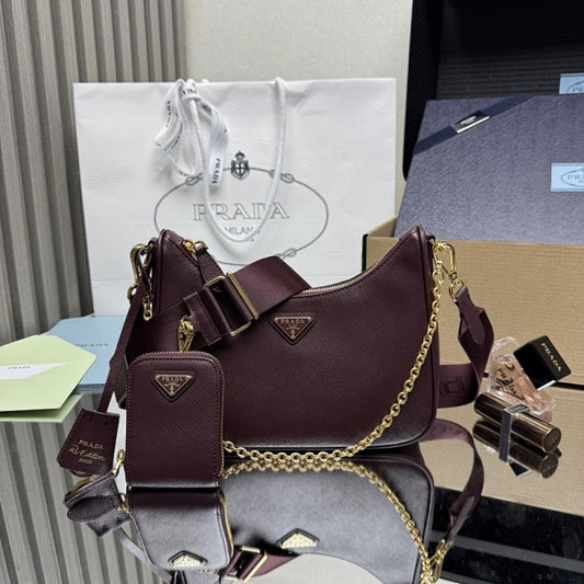 Nylon Hobo Bag