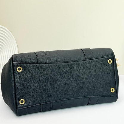 Classic Modern Calfskin Top Handle Bag