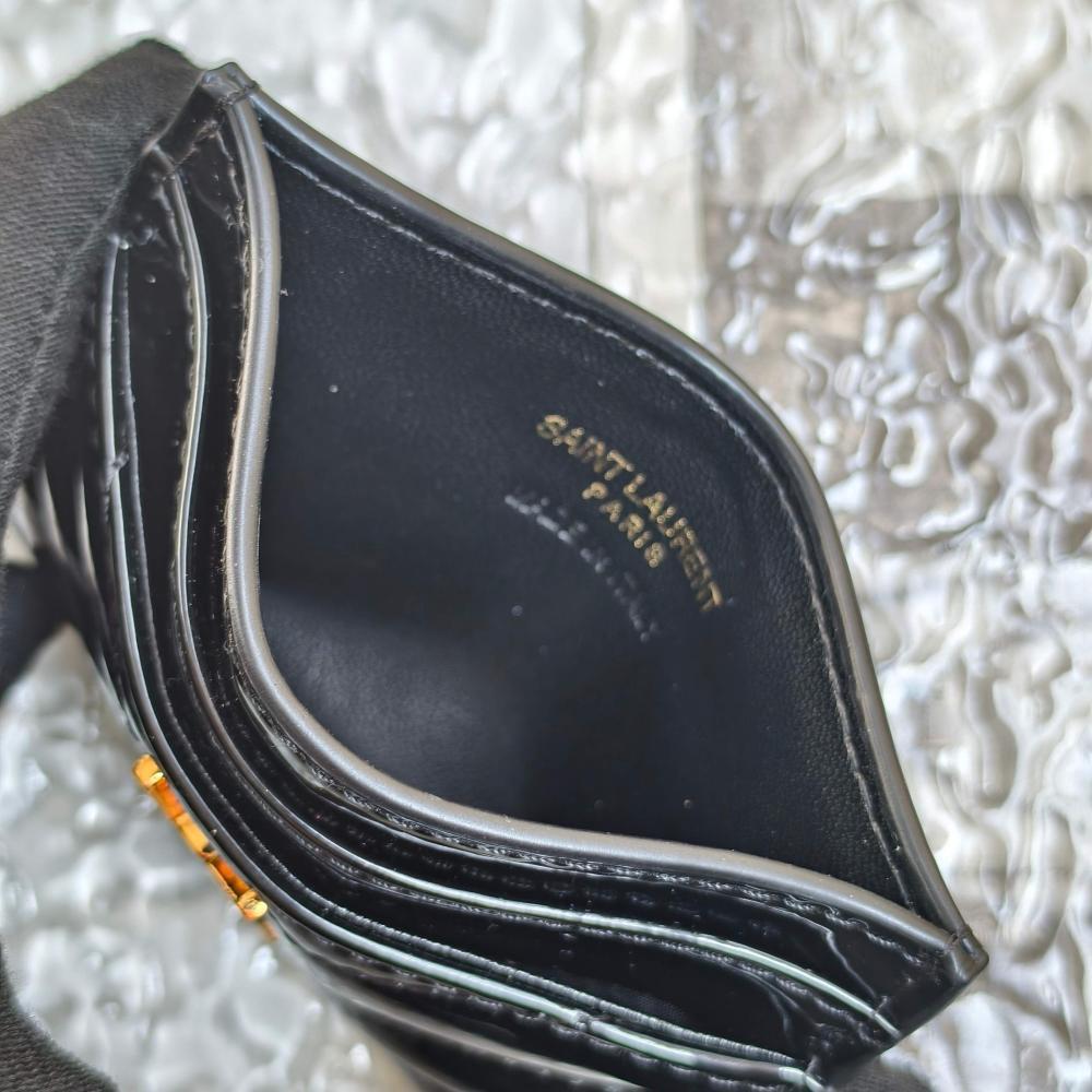 Gold Leather Wallet