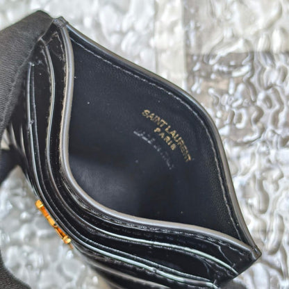 Gold Leather Wallet