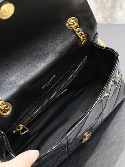 Modern Stylish Patchwork Leather Shoulder Bag