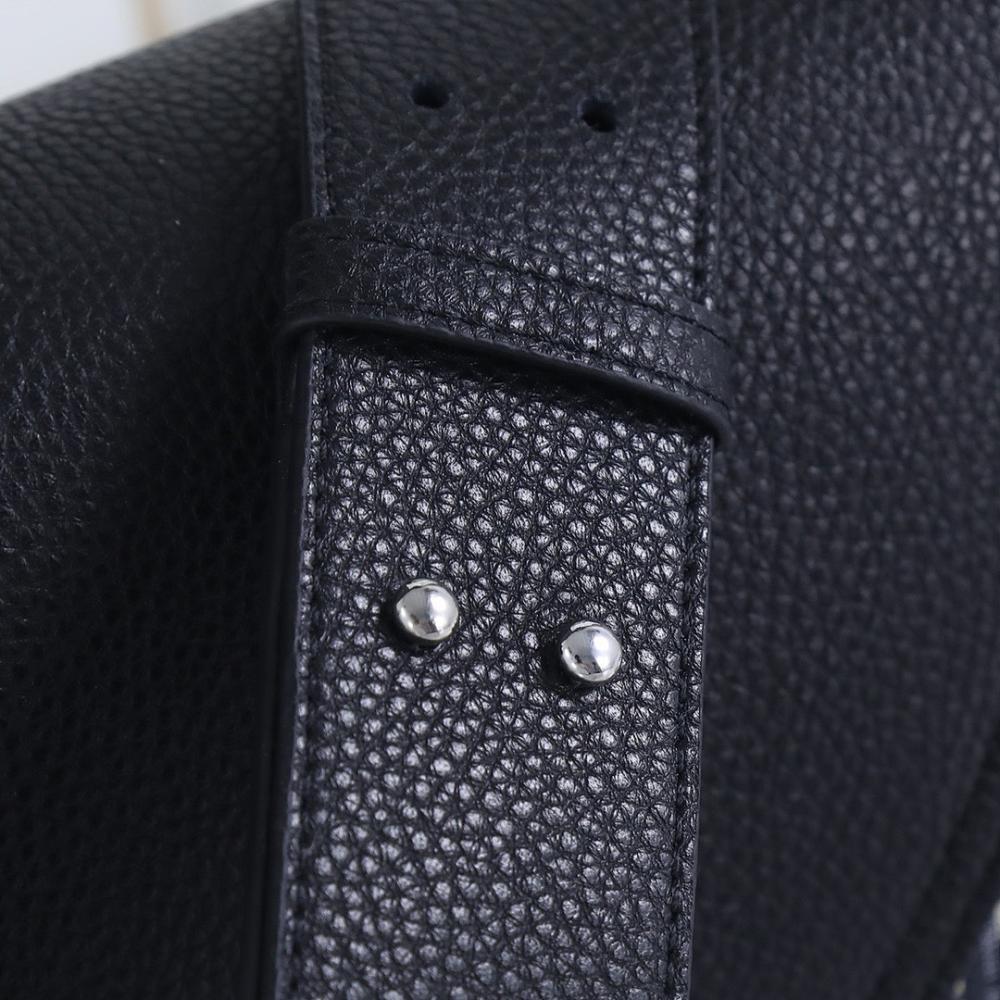 Stylish Black Printed Calfskin Shoulder Bag – Limited Edition