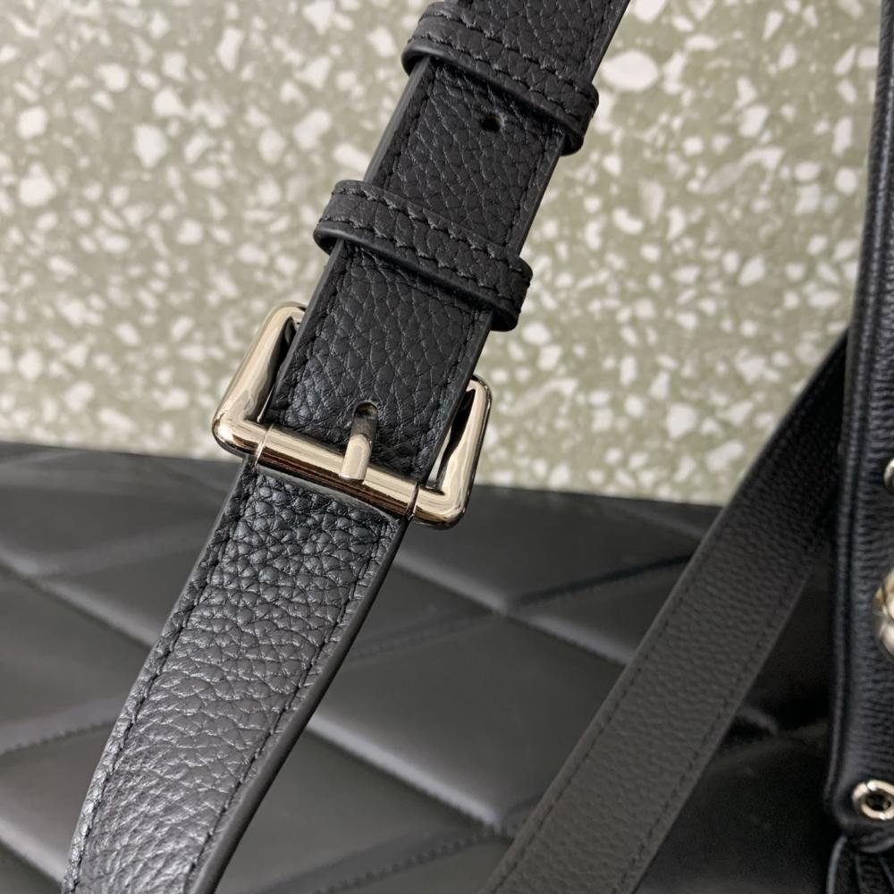 Leather Top Handle Bag