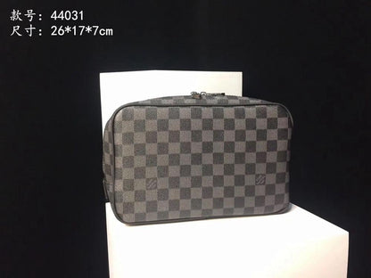 Stylish Premium Monogram Leather Top Handle Bag