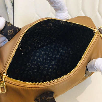 Luxury Elegant Embroidered Nylon Shoulder Bag – Special Edition