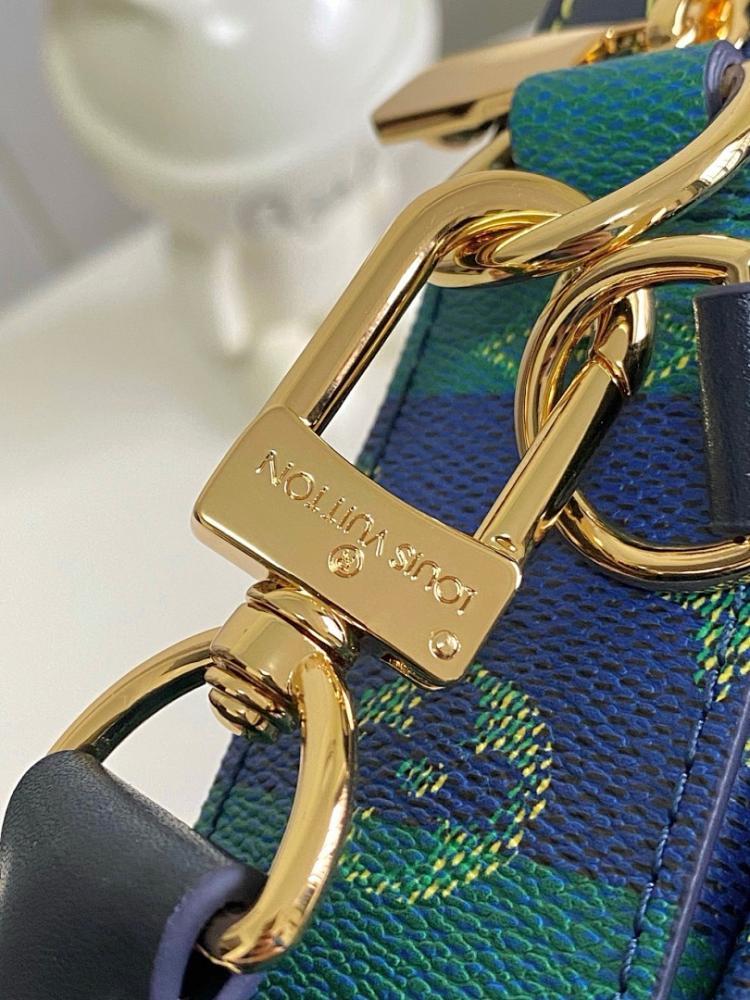 Modern Stylish Monogram Leather Shoulder Bag