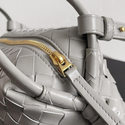 Leather Top Handle Bag