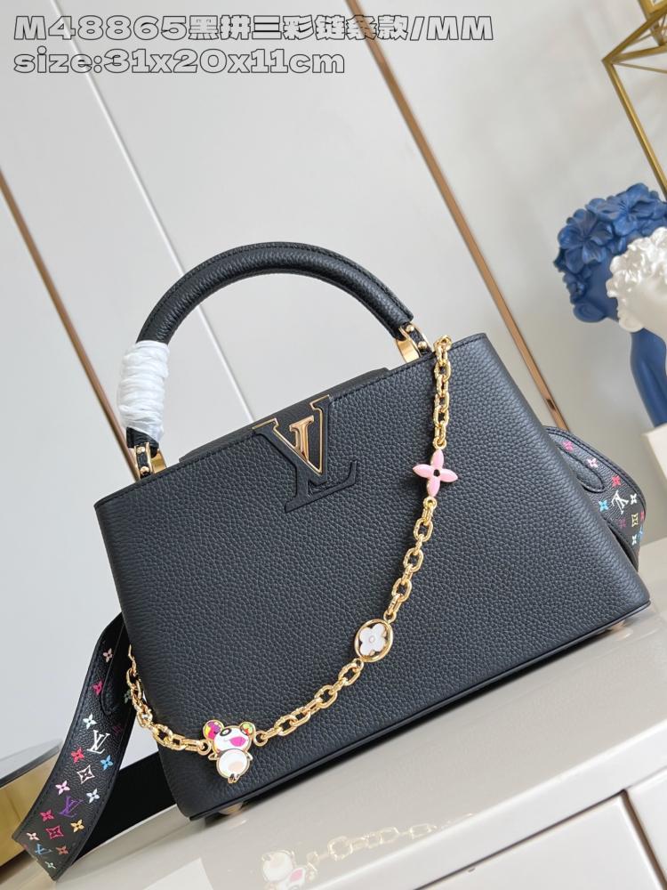 Calfskin Top Handle Bag